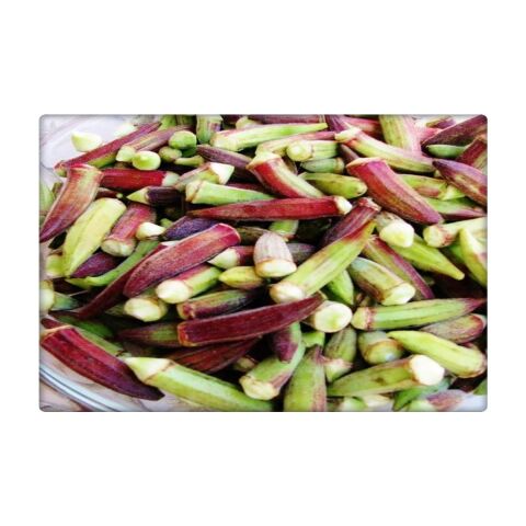 Bamya Tohumu (25 gr) Kınalı Kırmızı Renk
