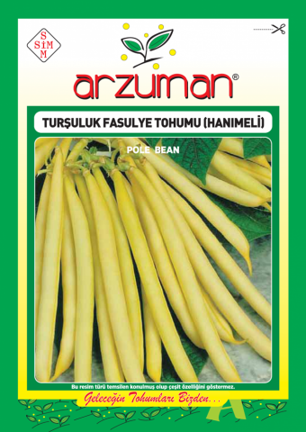 HANIMELİ TURŞULUK OTURAK FASULYE TOHUMU 50 GR