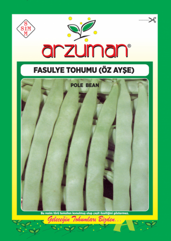 ÖZ AYŞE SIRIK FASULYE TOHUMU 50 GR