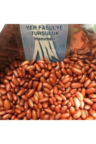 Karahasanoğlu Tarım Yerli Ata Tohumu Oturak Hanımeli Turşuluk Fasulye 25 Gr