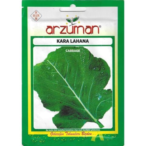 Kara Lahana Tohumu 10 gr Arzuman Tohumculuk