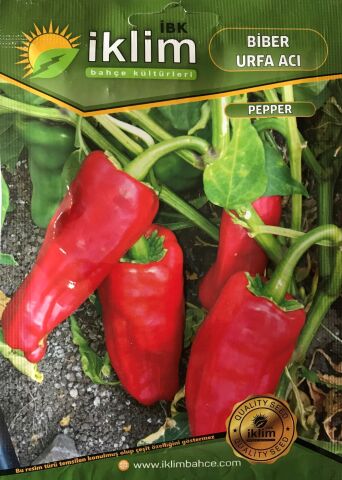 BİBER TOHUMU URFA ACI 10 GR ORT 1200 AD TOHUM