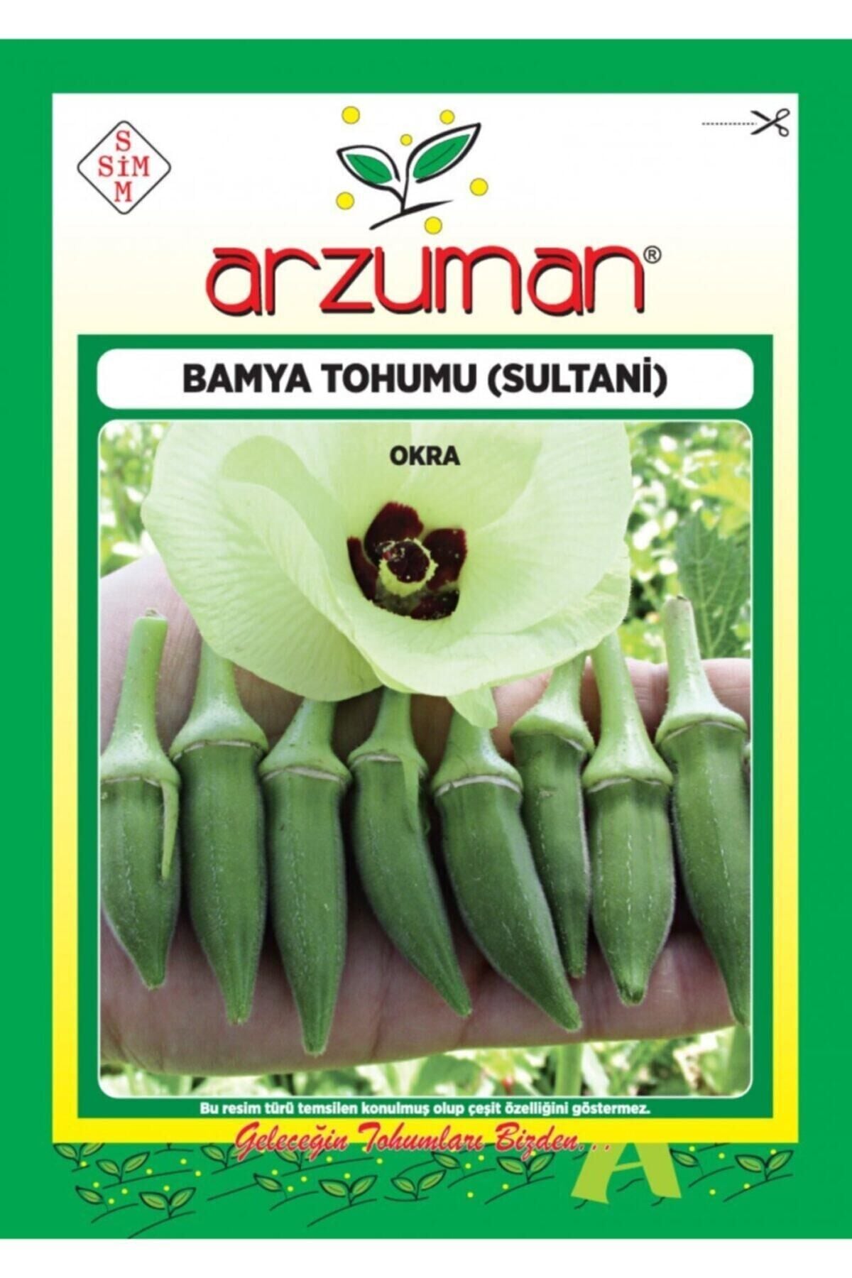 Karahasanoğlu Tarım Sultani Bamya Tohumu 25 Gr Ort 375 Ad Tohum