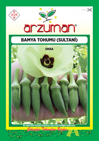 SULTANİ BAMYA TOHUMU 25 GR ORT 375 AD TOHUM