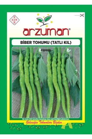 Karahasanoğlu Tarım Tatlı Kıl Biber Tohumu 10 gr Ort 1200 Ad Tohum