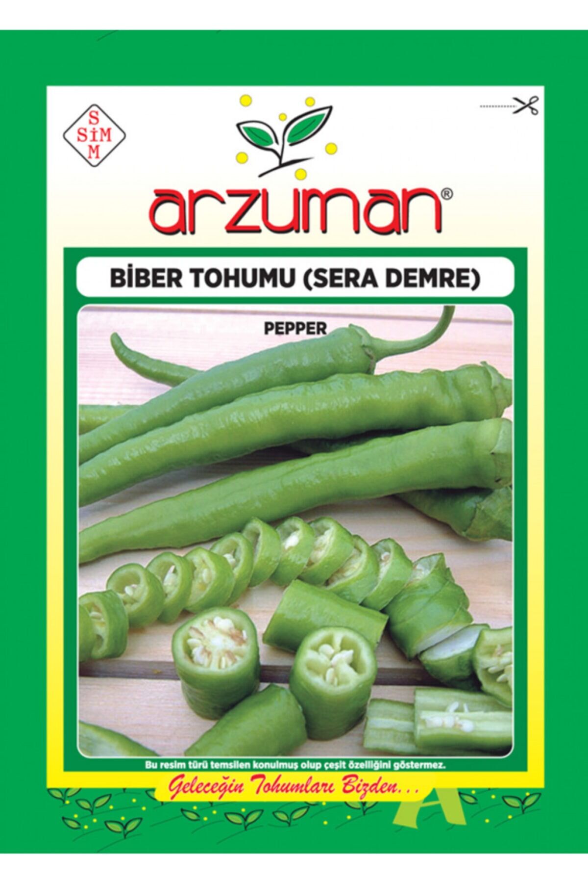 Karahasanoğlu Tarım Demre Biber Tohumu 10 Gr Ort 1200 Ad Tohum