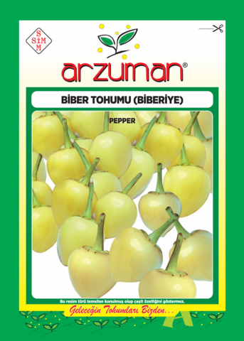 BİBERİYE MİSKET BİBER TOHUMU 5 GR ORT 600 AD TOHUM